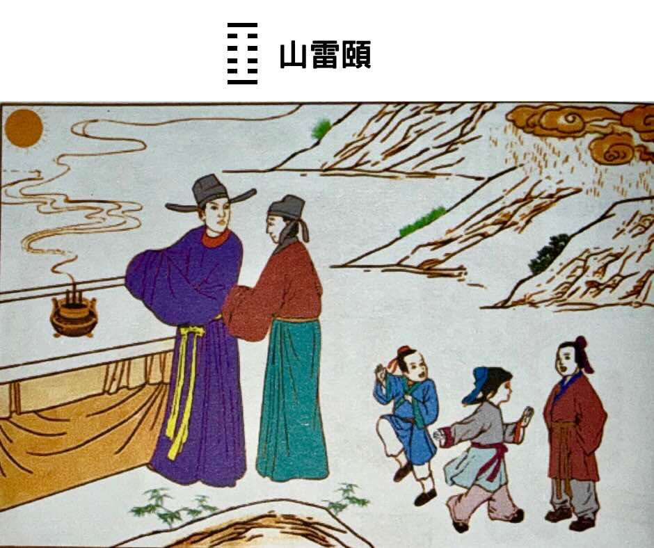 易經八卦占卜 艮＋震＝山雷頤卦